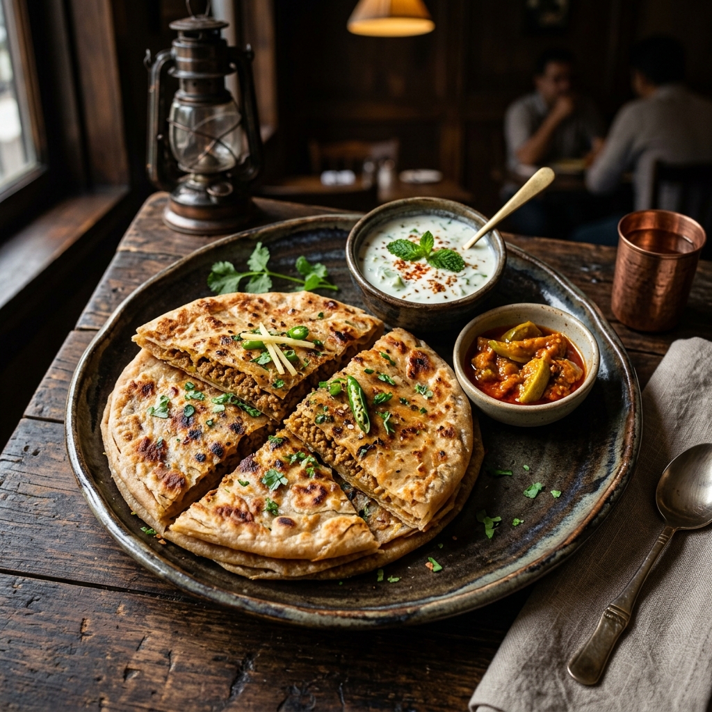 Keema Paratha
